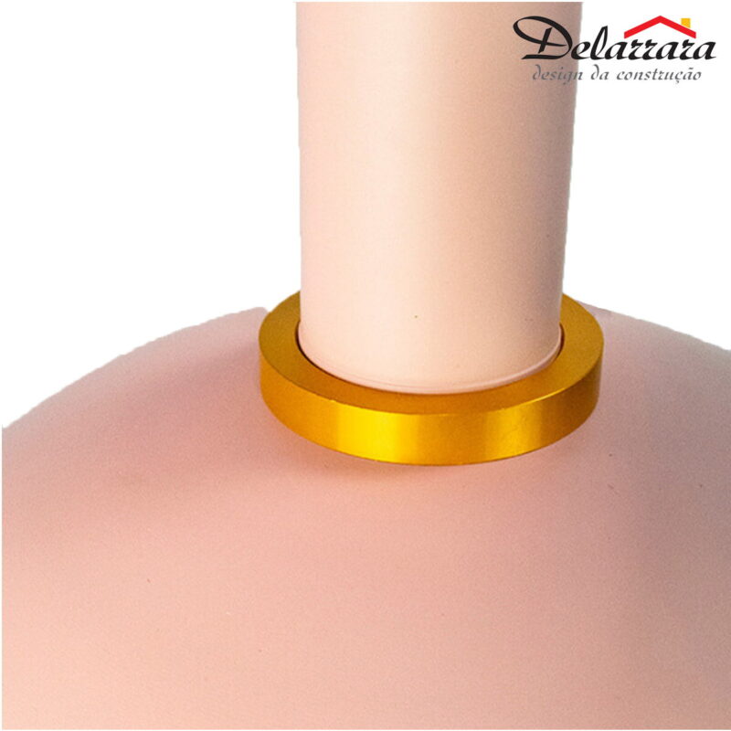 Pendente  Alumínio Rosa  Bivolt - Image 2
