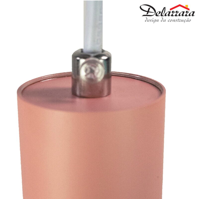Pendente  Alumínio Rosa  Bivolt - Image 3