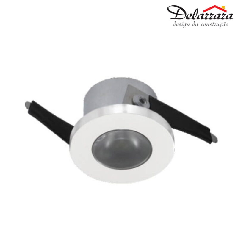 Spot Embutir 3w Led Redondo   Bivolt