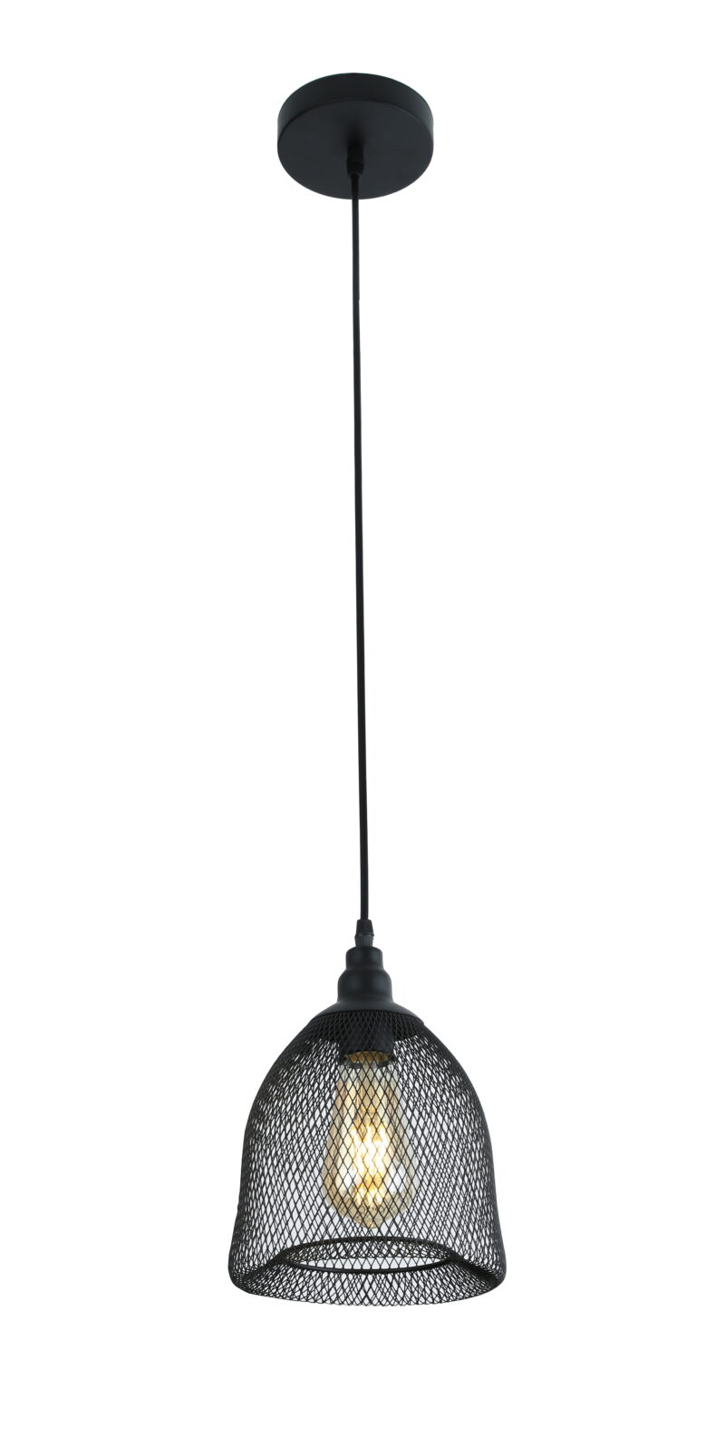 Pendente Retrô Tela  E-27 Bivolt