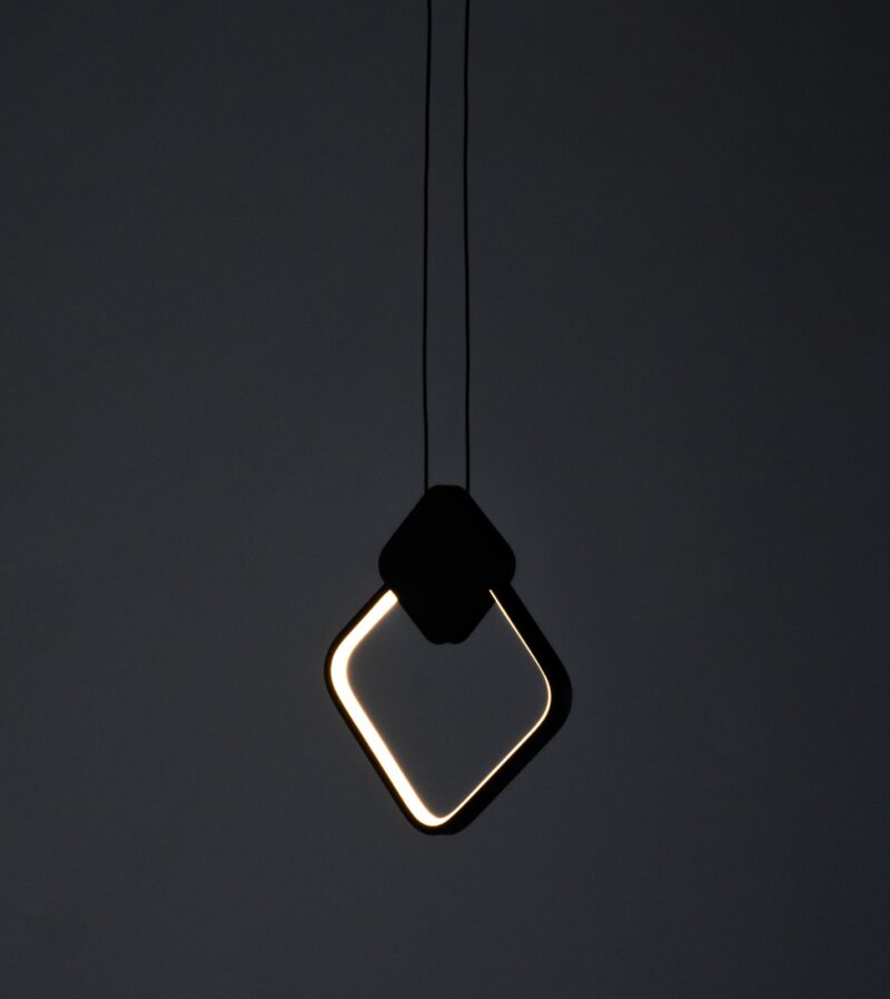 Pendente Losango Preto 15w LED - Image 2