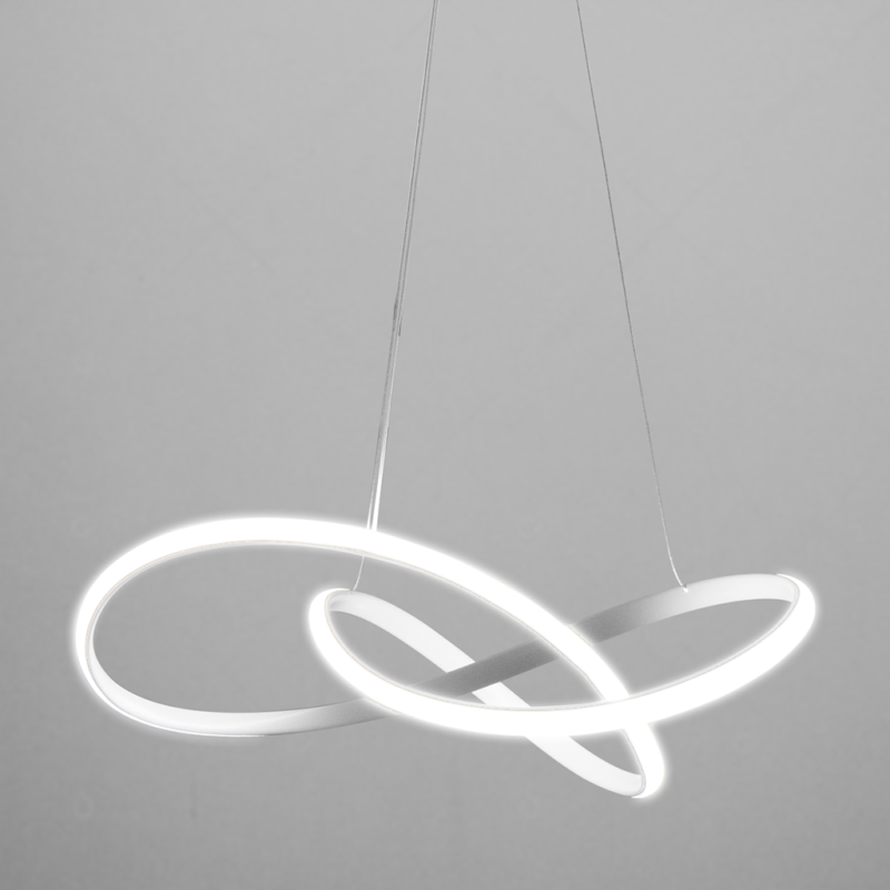 Lustre Pendente Design Moderno Led 48w Bivolt