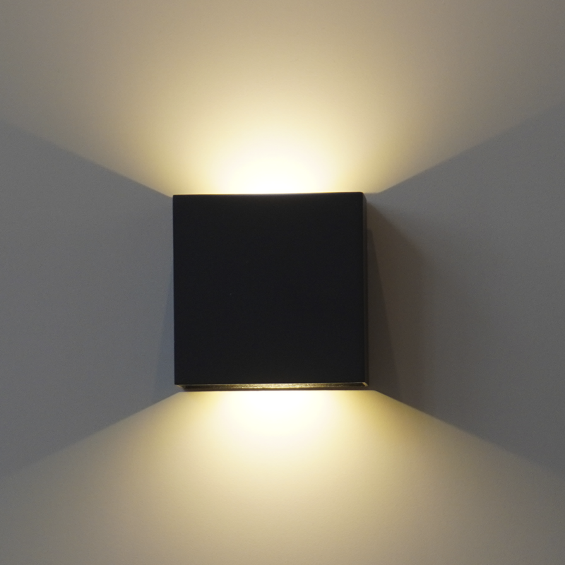 Arandela 2 Fachos Parede Muro Veneza Foco Duplo 5w X 2 Led - Image 2