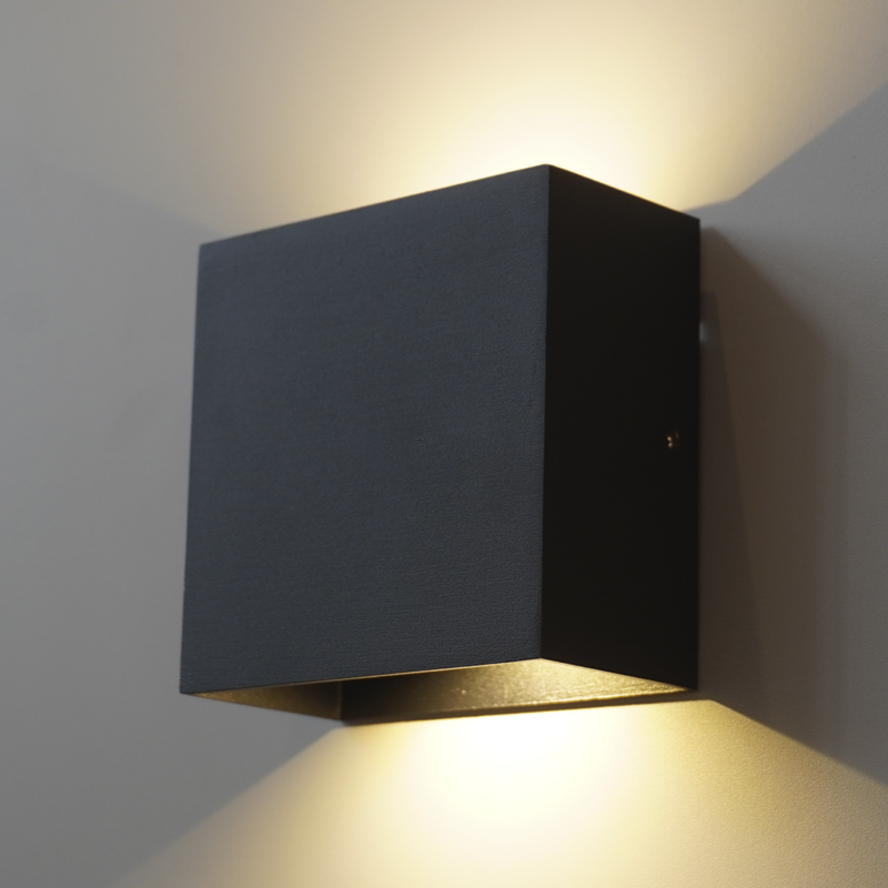 Arandela 2 Fachos Parede Muro Veneza Foco Duplo 5w X 2 Led - Image 4