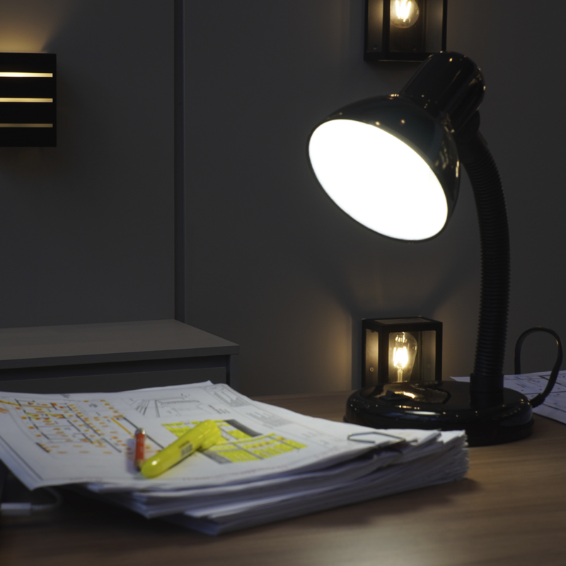 Abajur Luminária Mesa Flexível Articulável quarto escritório - Image 4